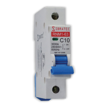 DISJUNTOR DIN SRNM1-C- MONOF. 16A SIBRATEC